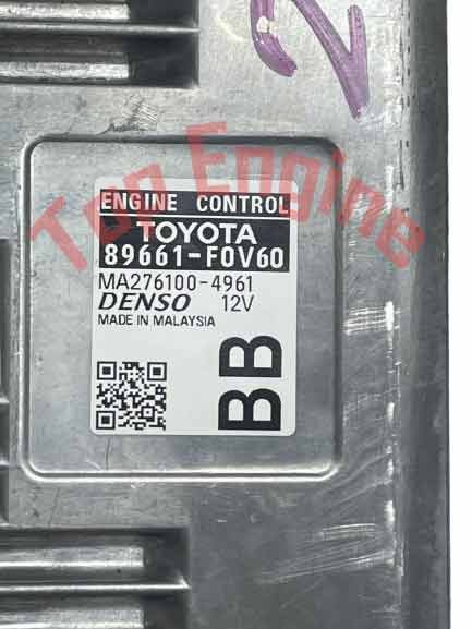DENSO Engine Control Unit (ECU/ECM) – Toyota Hilux 1GD 4WD MTM (89661-F0V60) – BB